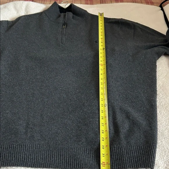 Sweater Polo by Ralph Lauren Men's Gray - Picture 6 of 11